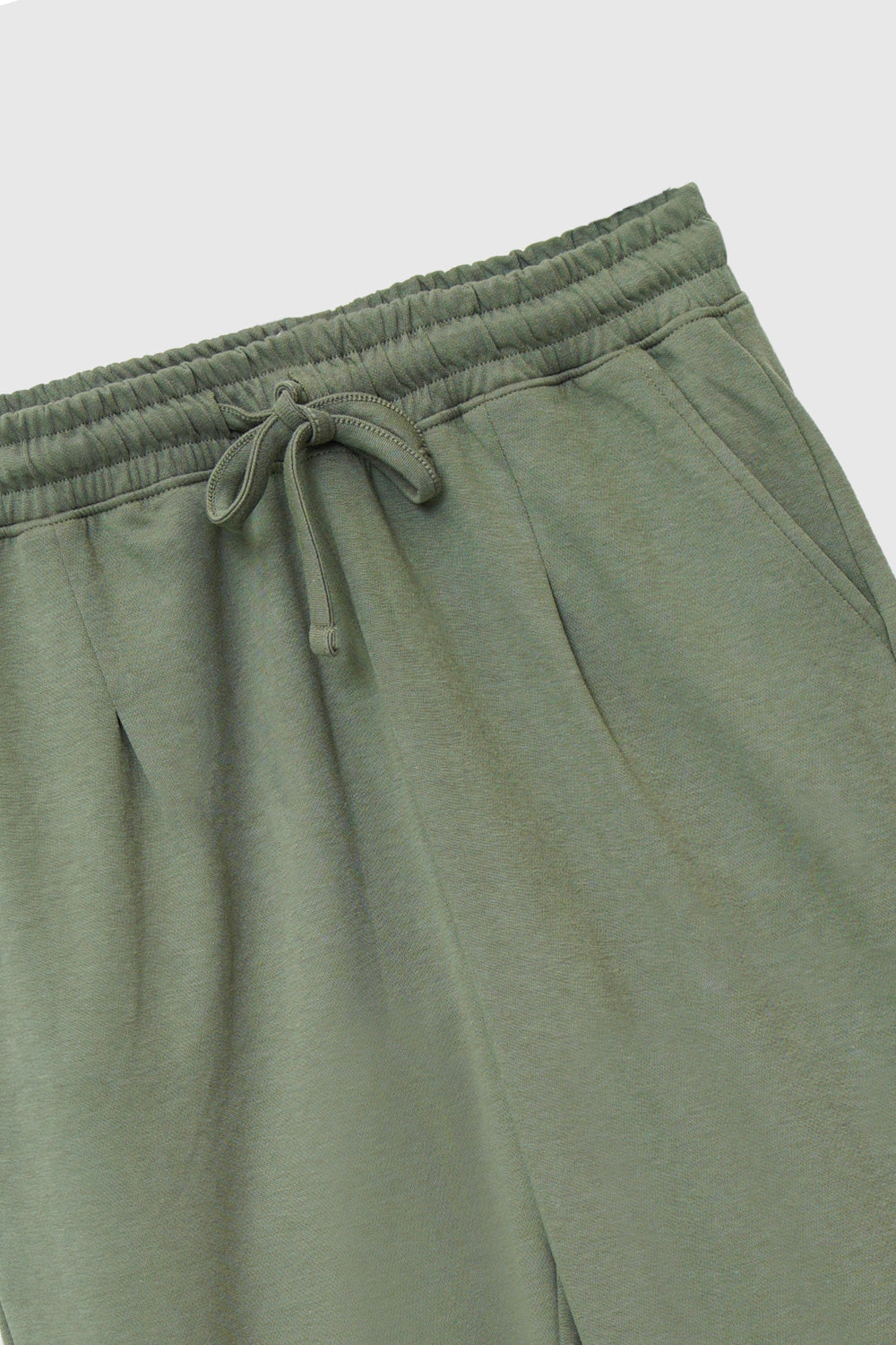 Pleated Interlock Trousers
