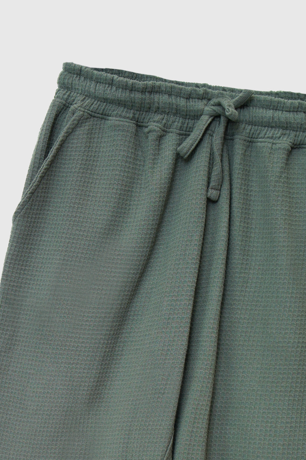 Smokey Olive Jacquard Trousers